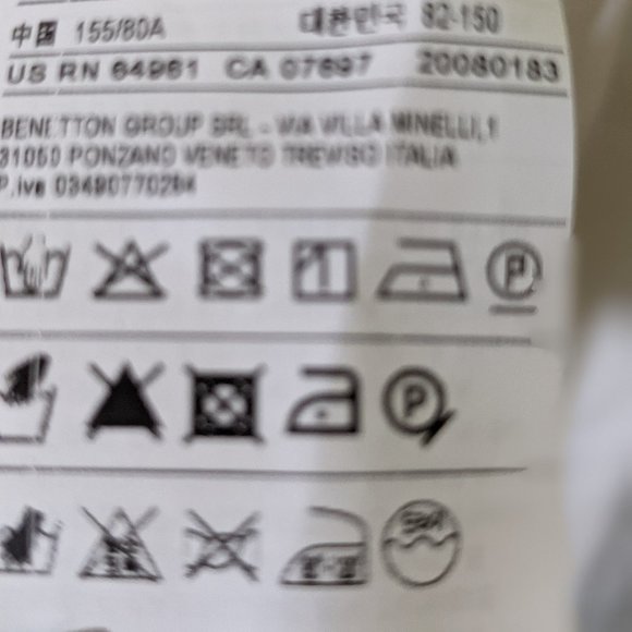 Cashmere blend long sleeve t-shirt Navy Blue - Picture 8 of 10